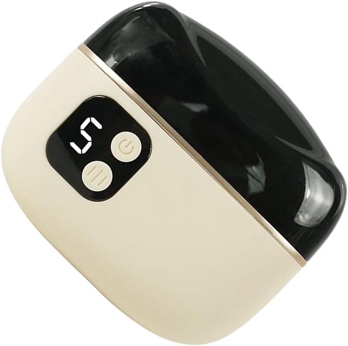 Elektrische Nagelknipper - Nageltrimmer Slijper - Nail Verzorging - Met LED Verlichting - 8.8 x 7.6 cm - Wit