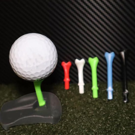 Golf Tee Houder - Golf Tee Base - Golf Training - Stevige Grashouder - 50g - Zwart van GOLF — afbeelding 5