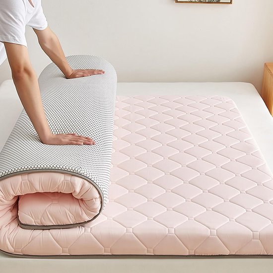 Opvouwbare Matras - Reis Slaapmat Futon - Kamperen en Logeren - Ademend en Vochtabsorberend — afbeelding 3