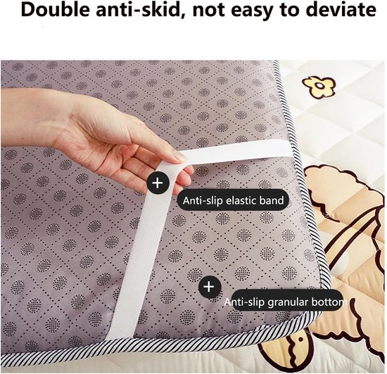 Opvouwbare Matras - Reis Slaapmat Futon - Kamperen en Logeren - Ademend en Vochtabsorberend — afbeelding 5