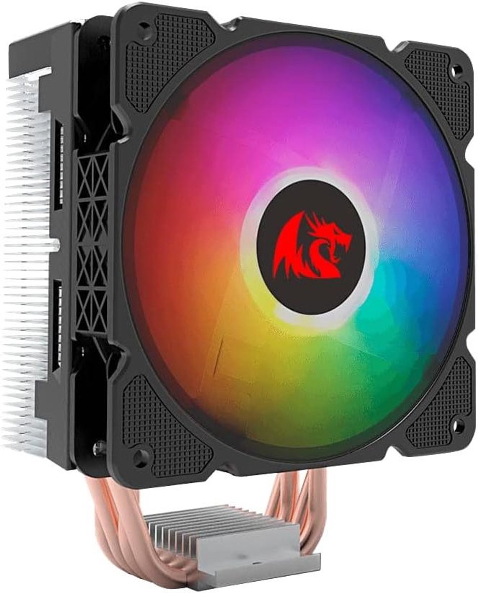 Ventilator - Koeler Fan - Computer Koeling - RGB Verlichting - 120 mm - Zwart