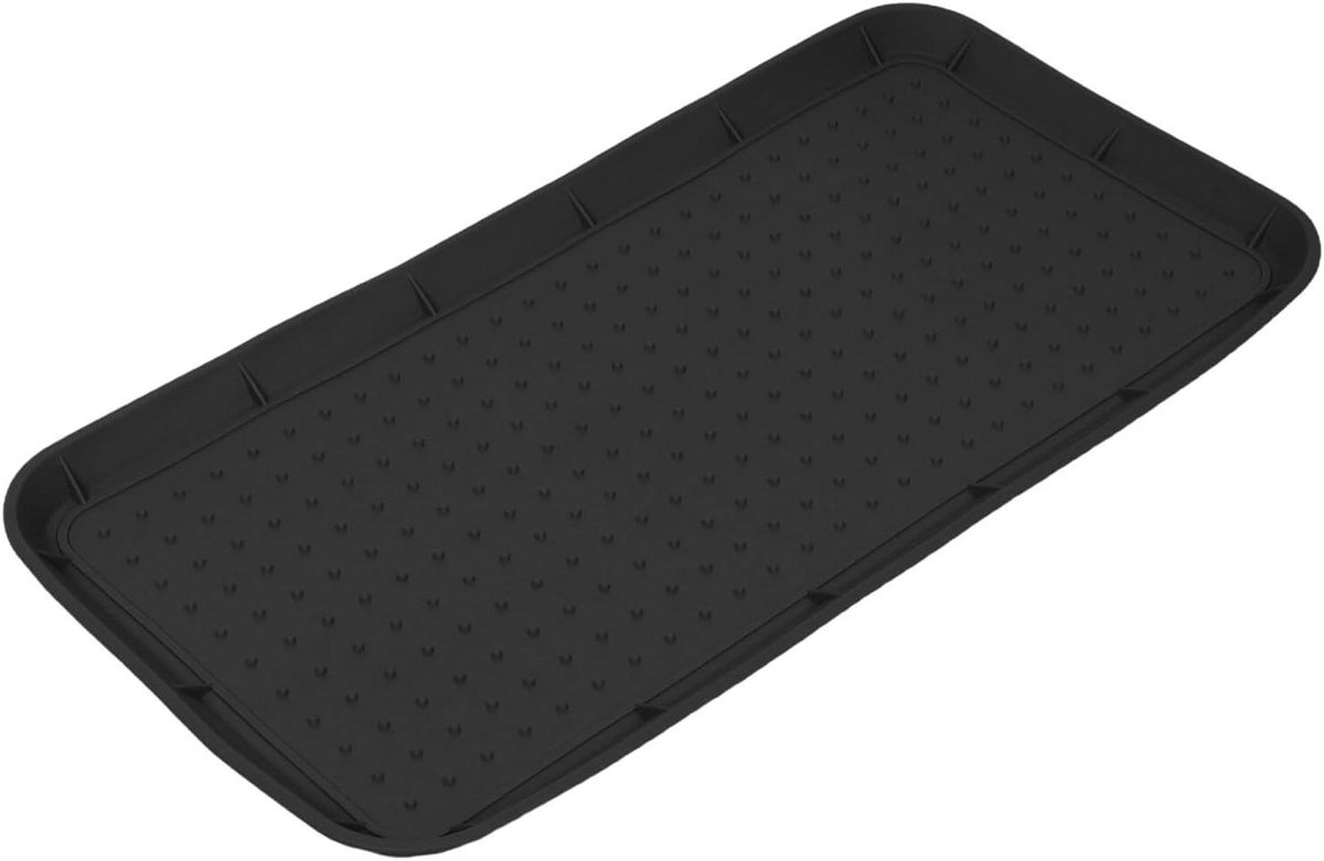 Lekbak Paraplustandaard - Opvangbak Paraplu - Hal Entree Organisatie - Universele Compatibiliteit - 76 x 38 cm - Zwart