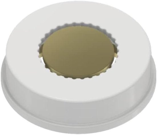 Pastamaker Opzetstuk - Pastamachine Accessoire - Zelf Pasta Maken - Voor Paccheri Rigato - 1 Stuk - Wit van Pastamaker — afbeelding 3