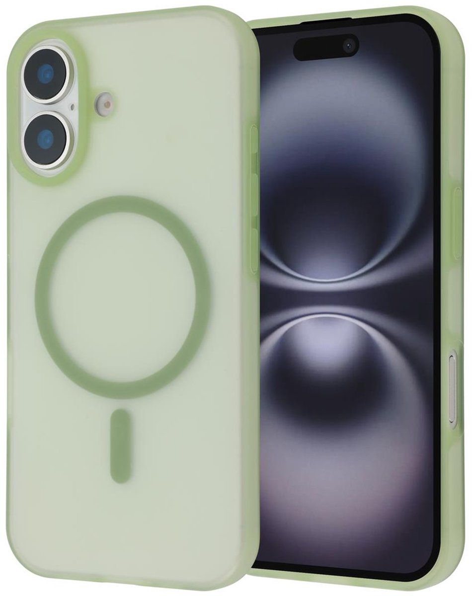 ScreenArmor MagSoft Case voor Apple iPhone 17 - Groen