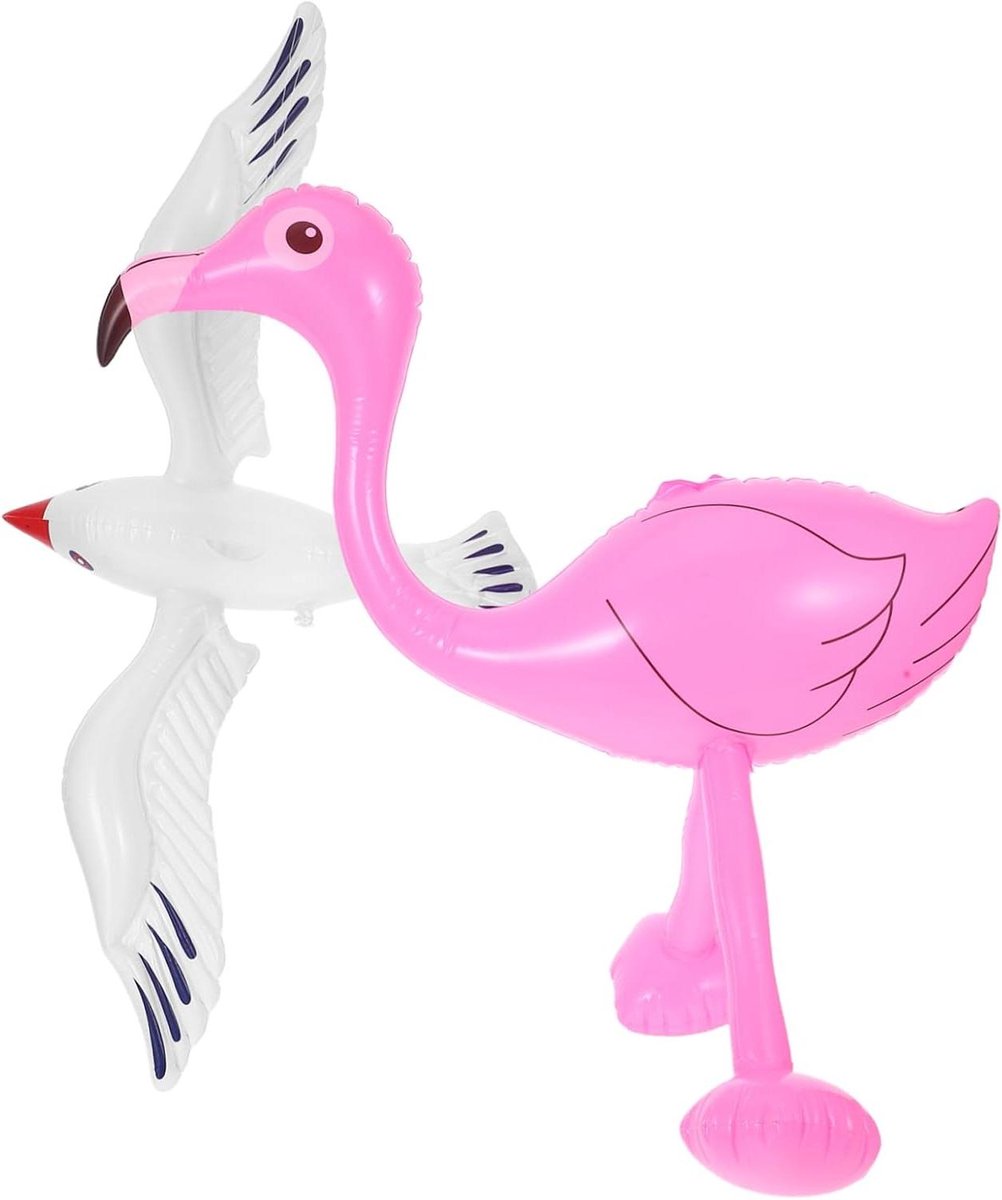 Opblaasbare Waterballonnen - Zee Muis Flamingo - Waterspelletjes Spelen - Drijvend en Gooibaar - 50 x 45 cm - Diverse kleuren