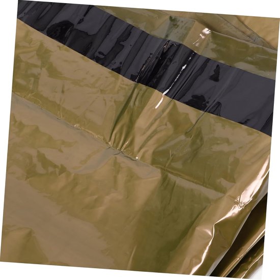 Nood Slaapzak - Thermische Bivakzak - Buiten Overleven - Compact Opvouwbaar - 37x6x6 cm - Groen — afbeelding 2