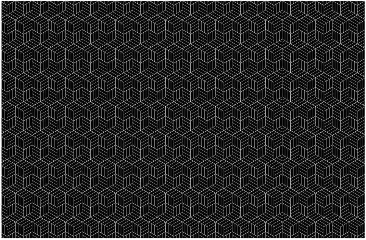 Inductiekookplaat Beschermmat - Kookplaatbescherming Mat - Keuken Beschermen - Hittebestendig Anti-aanbak - 78 x 52 cm - Zwart