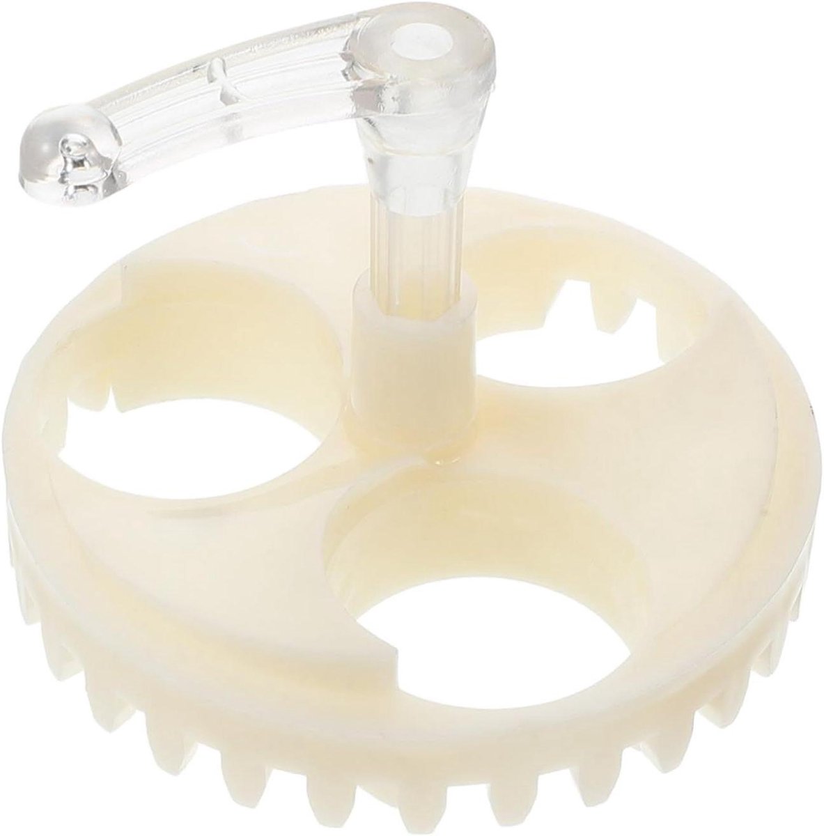 Vending Machine Wheel - Dispenser Onderdeel - Candy Verkopen - Verstelbaar Wiel - 10.5 cm - Wit
