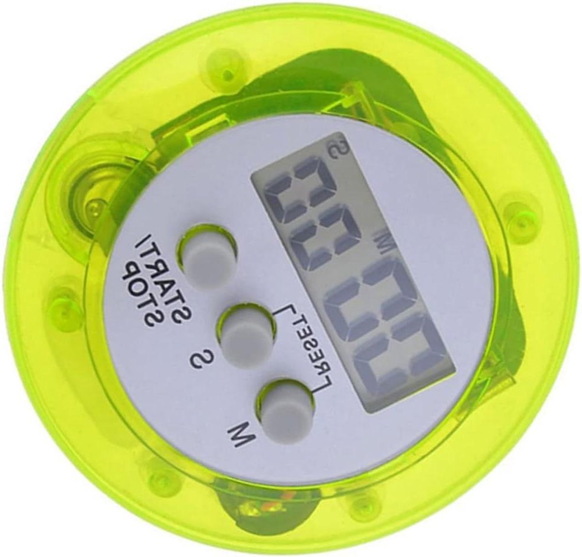 Digitale Keukenwekker - Kookwekker Timer - Koken en Leren - 3 Plaatsingsopties - 64 cm - Groen
