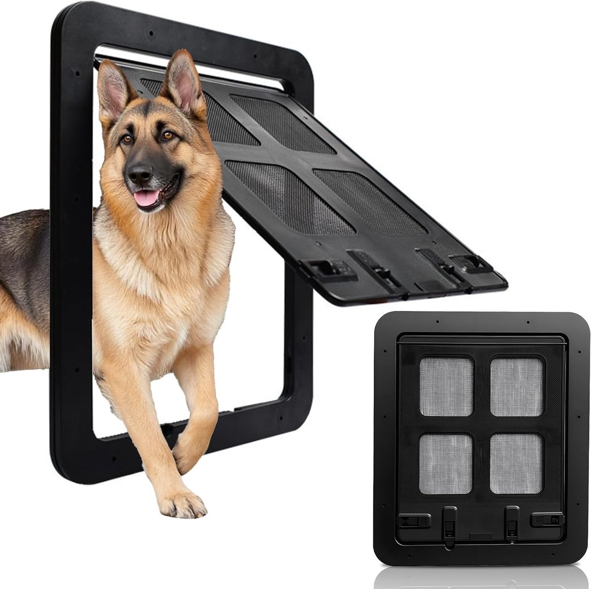 Deur met Magneet voor Katten en Kleine Honden, Insectenbescherming en Eenvoudige Toegang