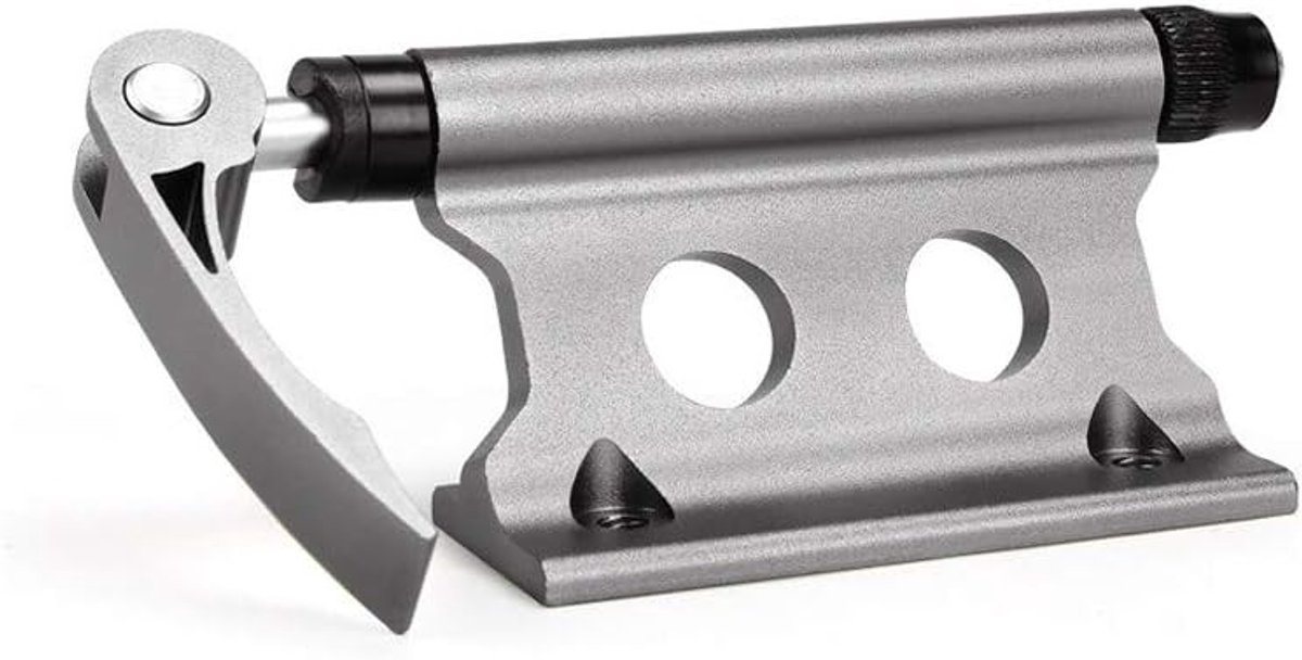 Stevige Aluminium Fiets Blok Voorvork Bevestiging met Snelle Ontgrendeling - Fietsaccessoires voor Luggage Rack, Transport en Trailer