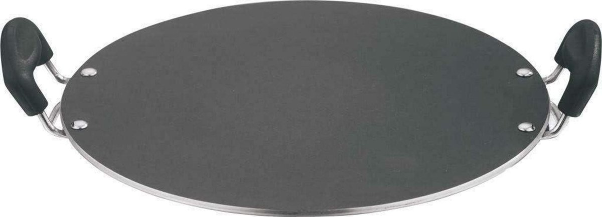 Koekenpan - Pan Tawa - Pannenkoeken Bakken - Antiaanbaklaag - 30 cm - Zwart