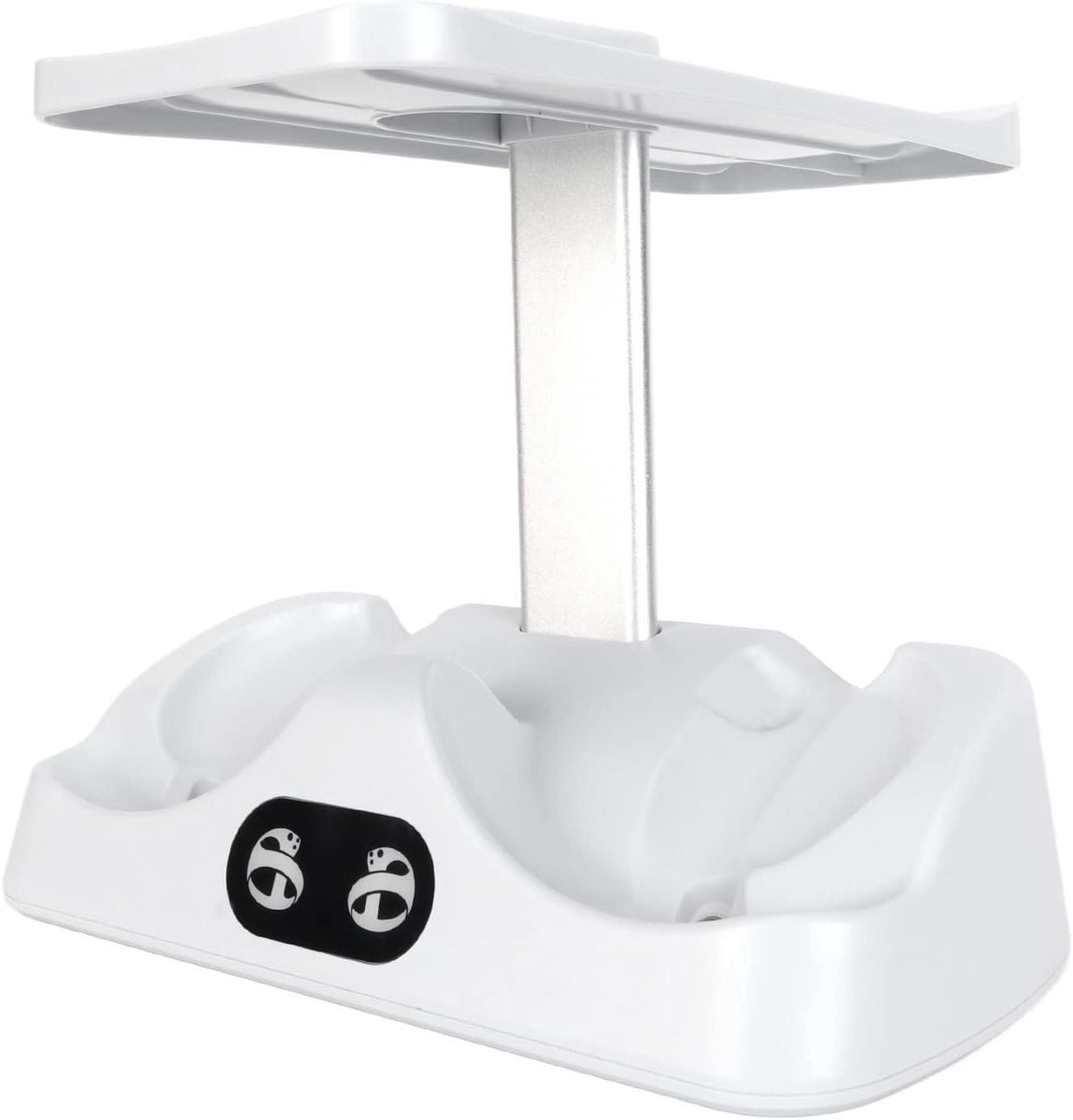 VR Controller Oplader - Dubbele Controller Station - Controllers Opladen - Magnetische Uitlijning - 1.5 Uur Snel - Wit