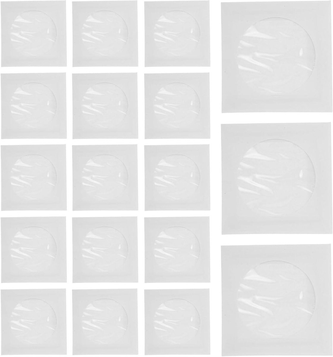 CD Hoezen - Papieren Enveloppen - Cd's Organiseren - Transparant Venster - 86 cm - Wit