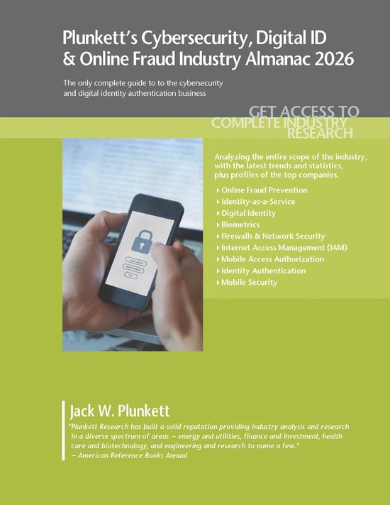 Plunkett's Cybersecurity, Digital ID & Online Fraud Industry ... - cover