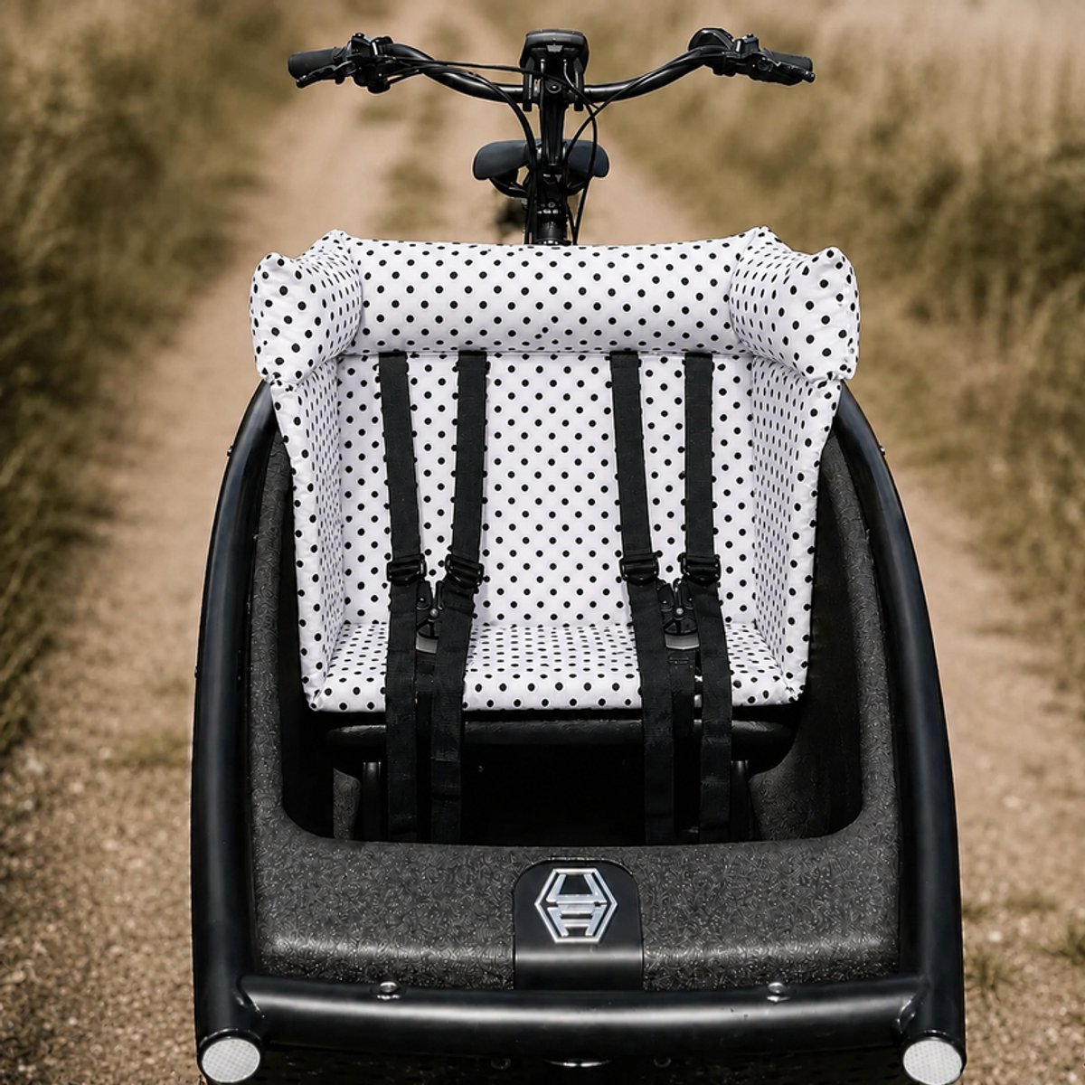Bakfiets kussen Urban Arrow - Polkadot