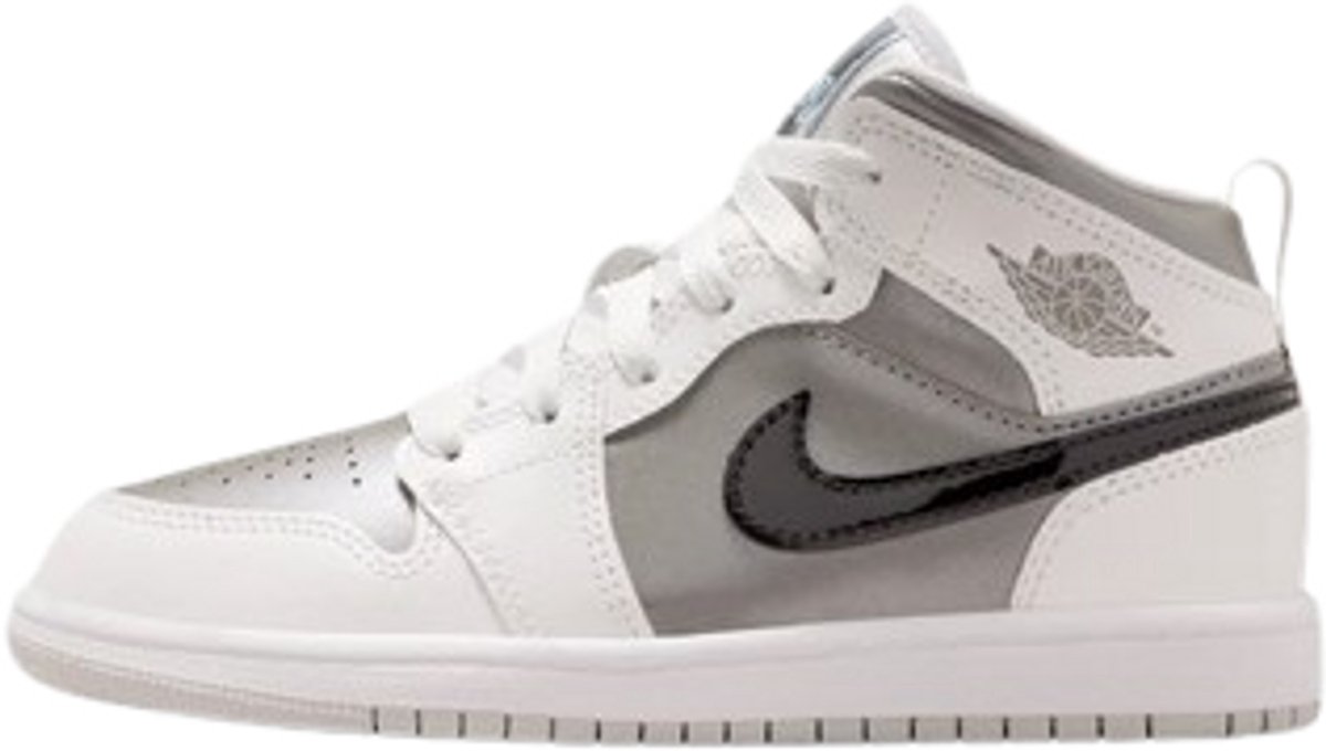 Nike Nike Air Jordan 1 Mid SE PS Sneakers Unisex Grijs