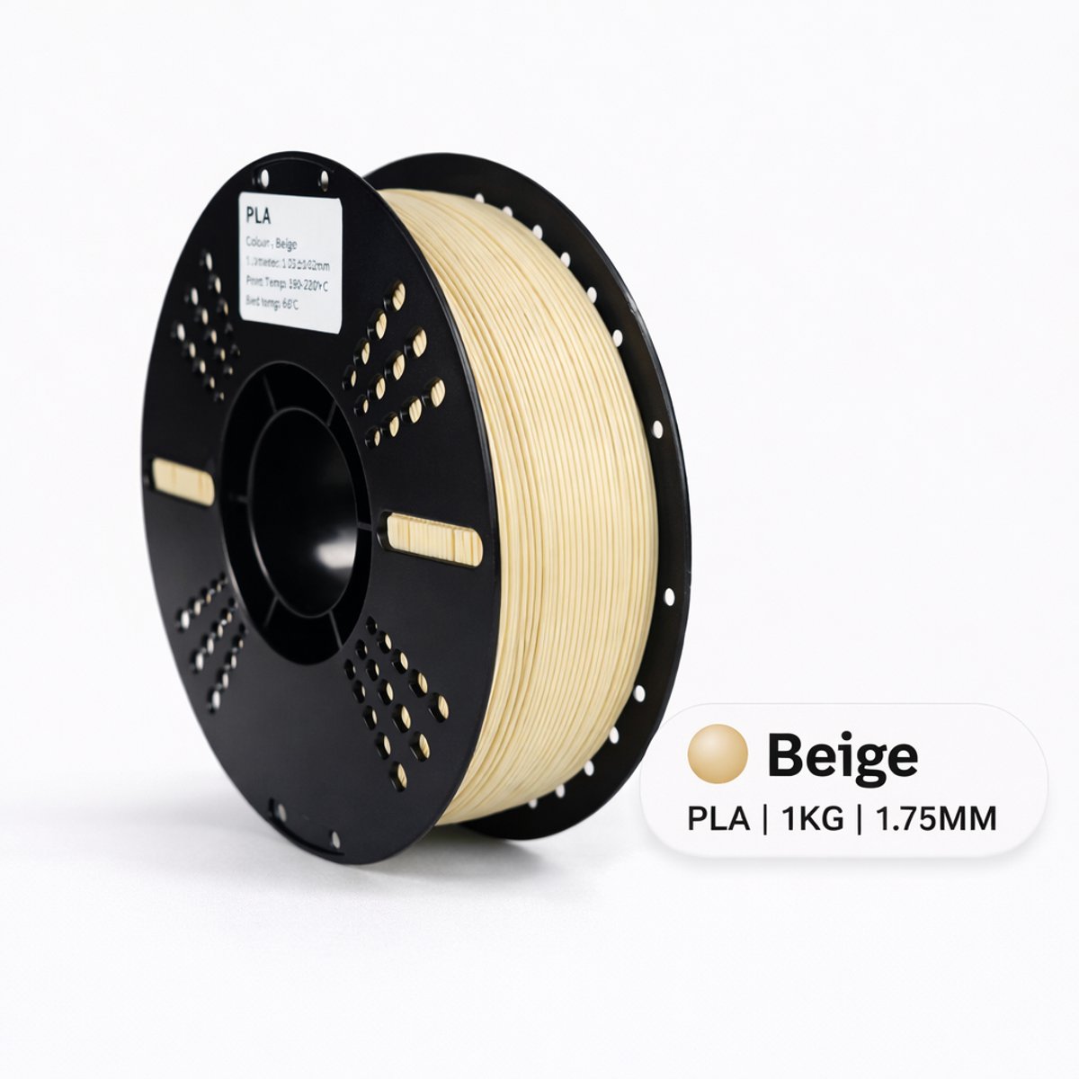 Koppelprint – PLA+ Filament – Beige – 1.75mm – 1KG