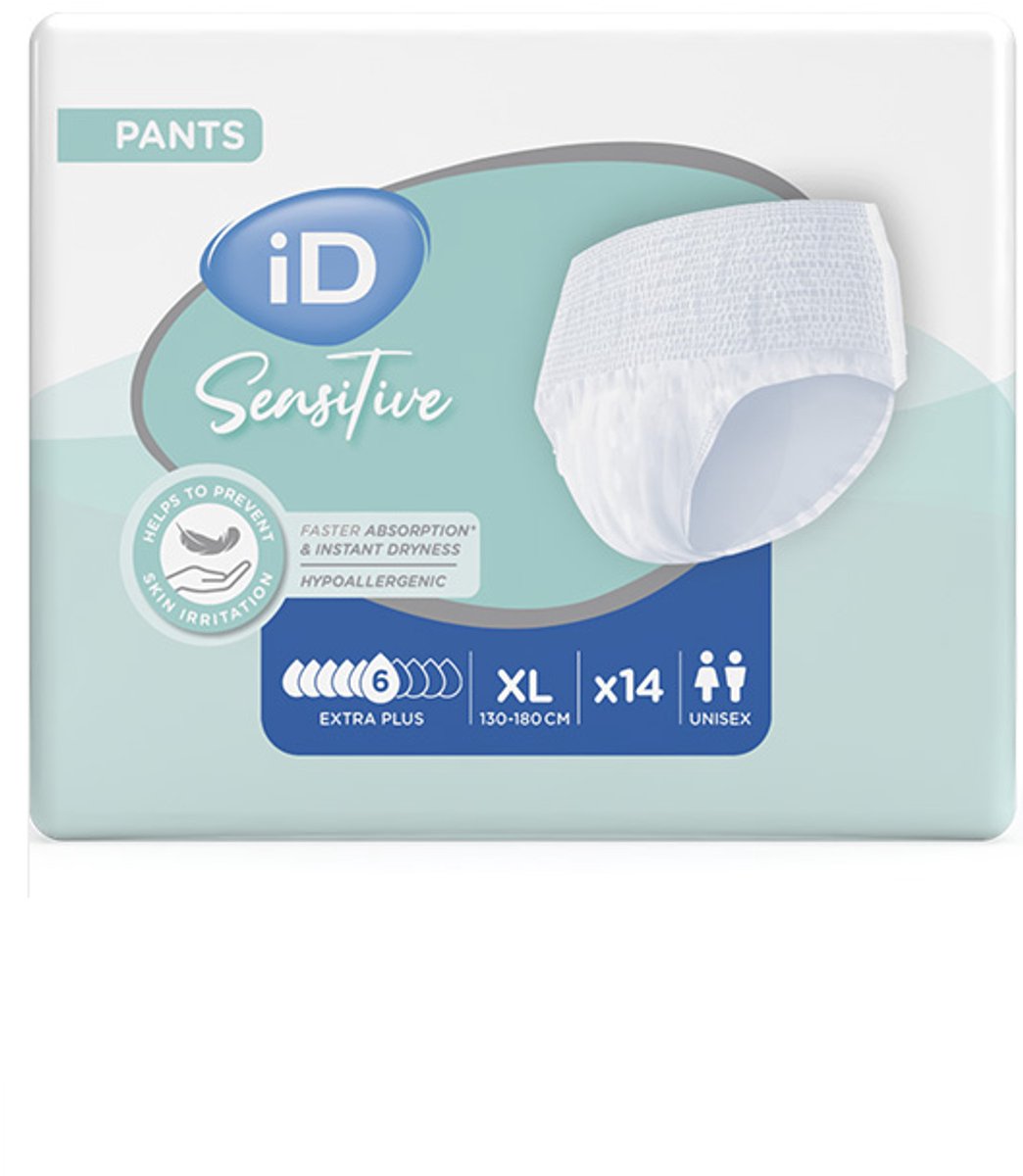ID Pants Plus XL - 1 pak van 14 stuks