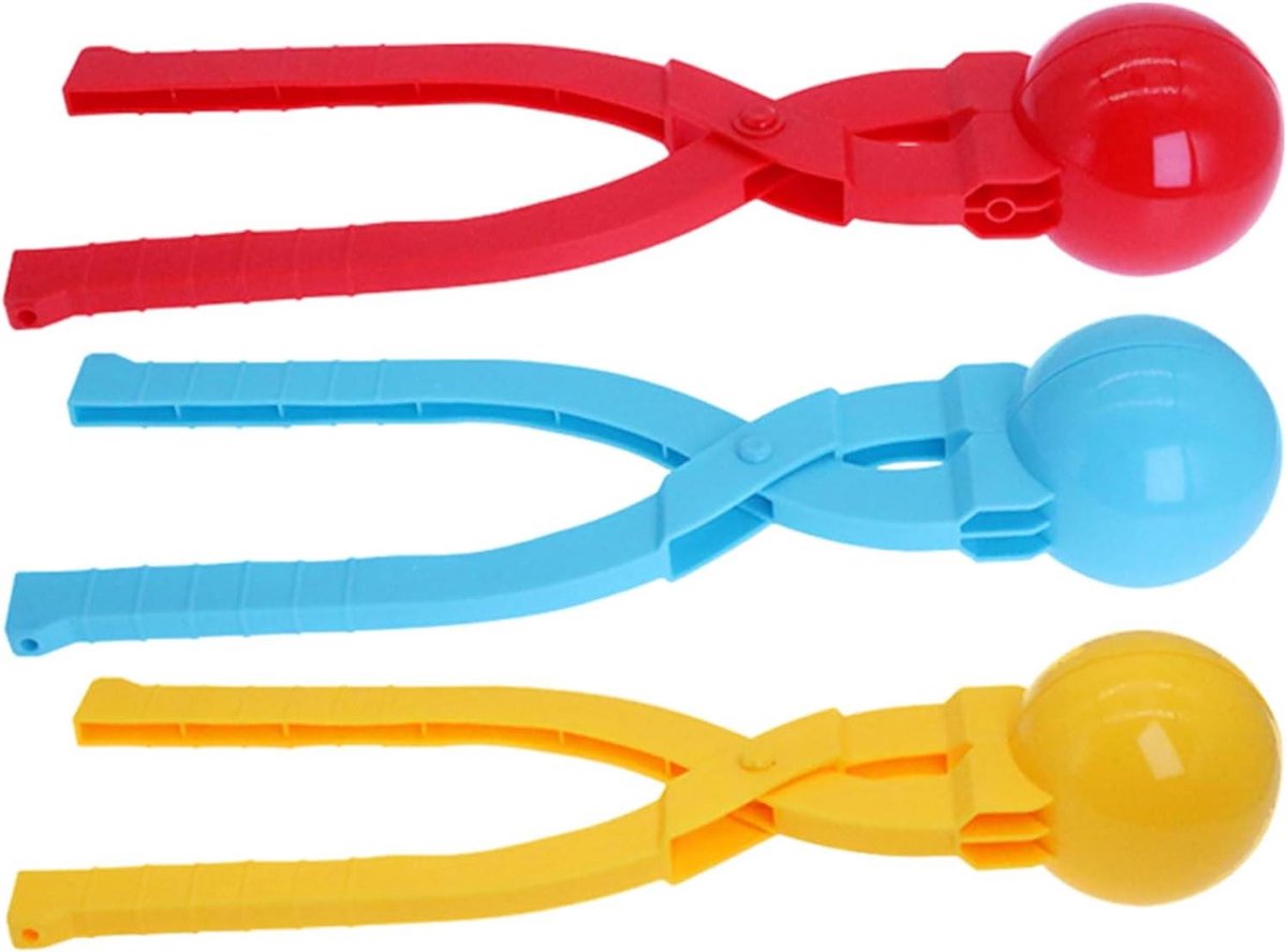 Sneeuwbal Maken Tool - Balvormer Tang - Winter Plezier - Ergonomisch Ontwerp - 40.7 x 15.3 cm - Willekeurige Kleur