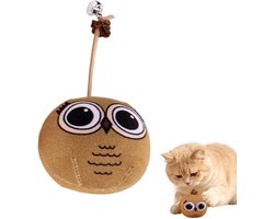 Kattenspeelgoed ballen - Kitten Sound Catnip Speelbal met Bell | Kattenverrijking Speelgoed - voor Indoor Home Dagelijks Achtertuin Appartement Multi-Pet Huishouden