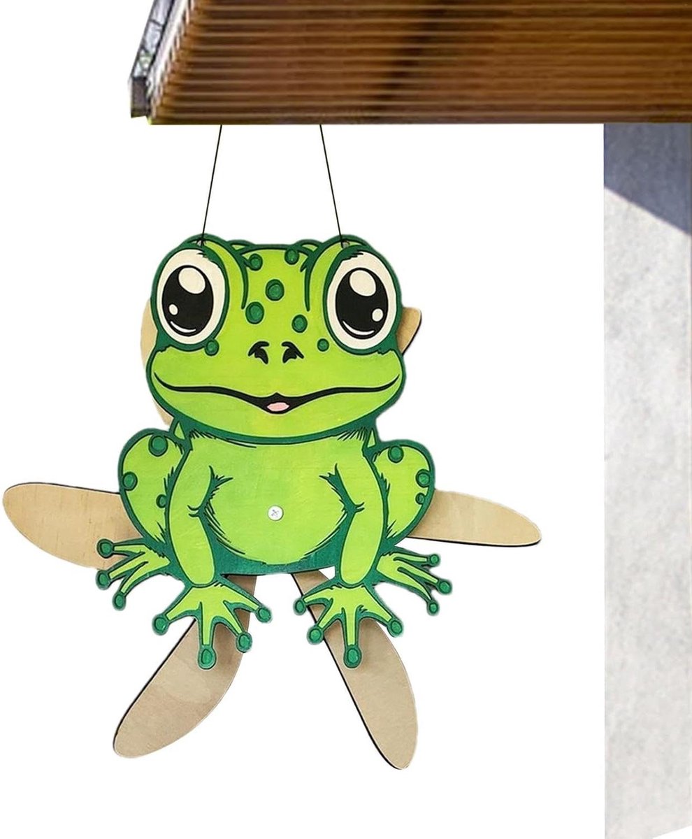 Tuindecoratie Windspinners - Dierenmolens - Buitenruimte Verfraaien - Uniek Dierenontwerp - 39 cm Breed - Multicolor