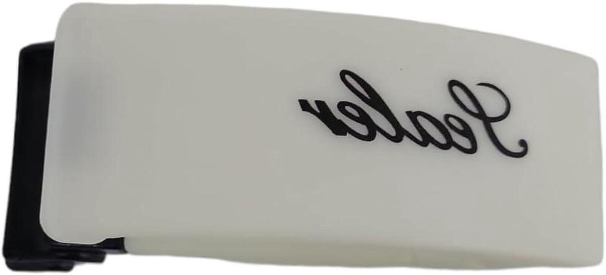 Zaksealer - Her sluitmachine - Voedsel bewaren - Magnetische rug - 10 cm lang - Wit