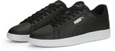 Puma SMASH 3.0 L herensneaker leer 390987 02 zwart