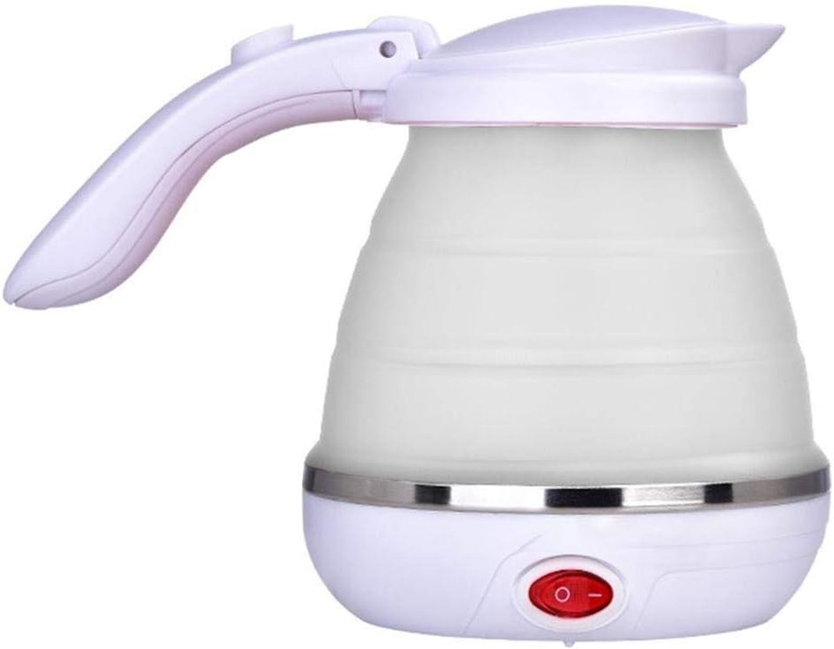 Opvouwbare waterkoker - Reis waterkoker - Koken onderweg - Compact en lichtgewicht - 500 ml - Zwart