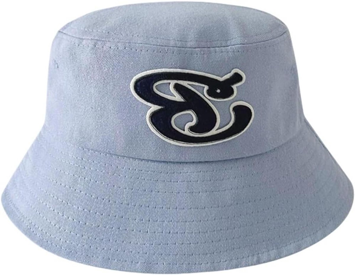 Bucket Hoed - Vissershoed - Bescherming tegen zon - Extra grote maat - One size - Blauw