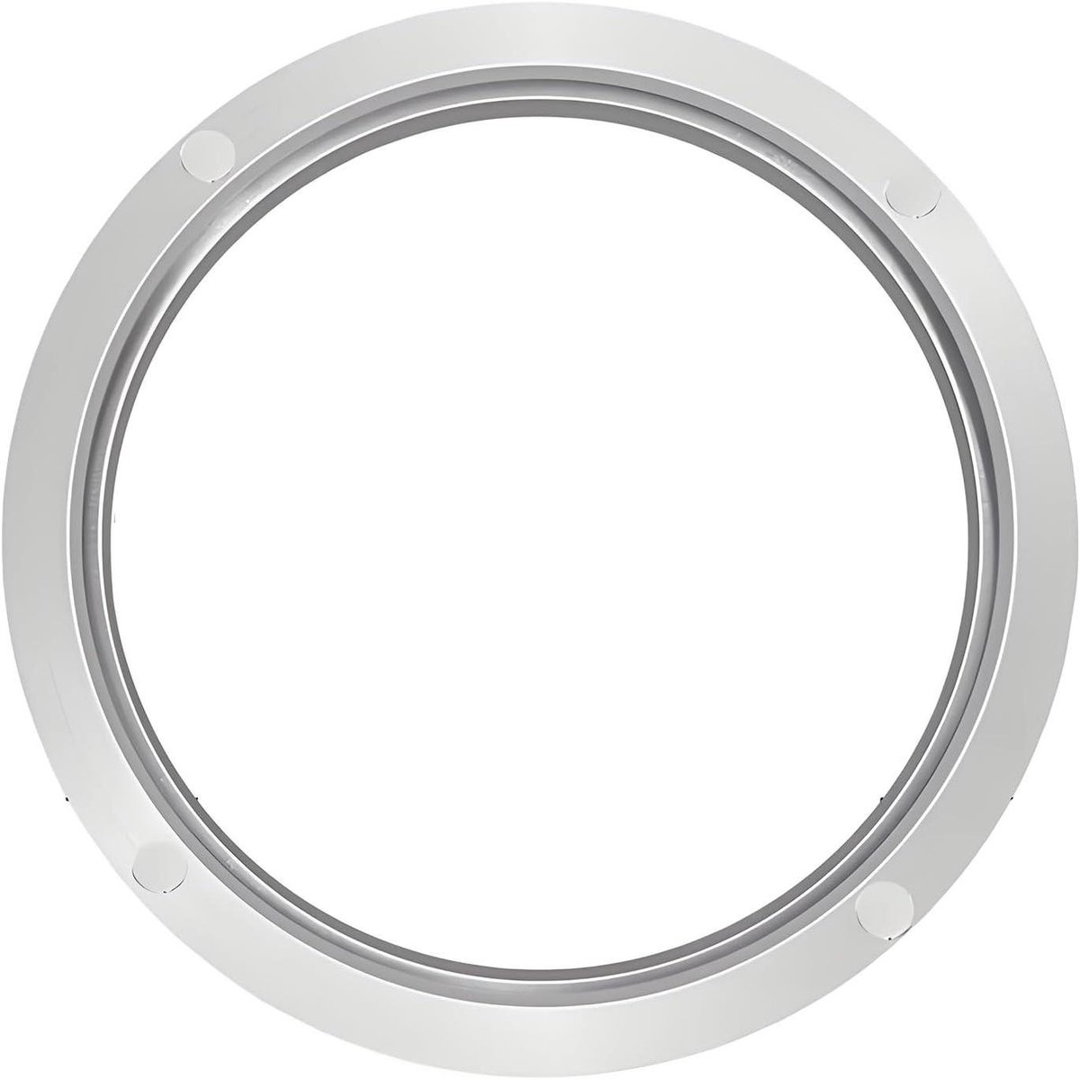 Draaiplateau Lager - Draaibaar Plateau - Eettafel Presentatie - Stille Rotatie - 40 cm Diameter - Zilver