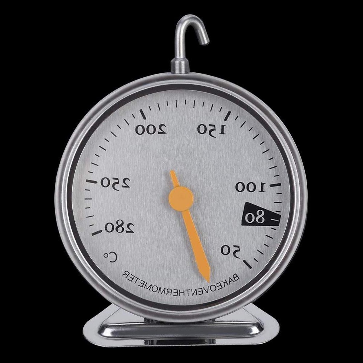 50-280 ℃ Oven Thermometer van Roestvrij Staal voor Duurzame en Grote Wijzerplaat Keuken