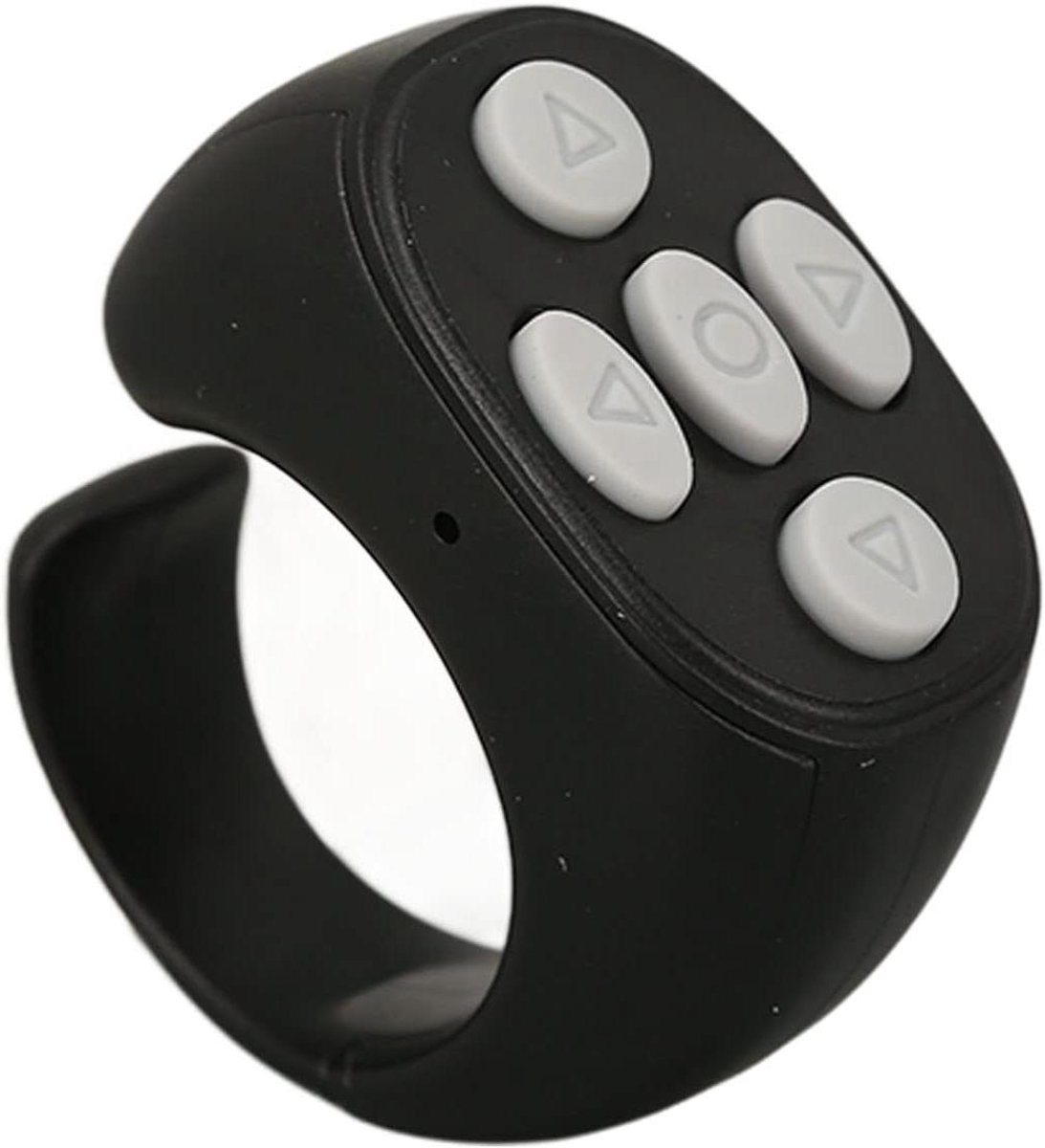 Smart Ring Controller - Afstandsbediening Ring - Boeken Lezen - Handsfree Bediening - 10 Meter - Zwart