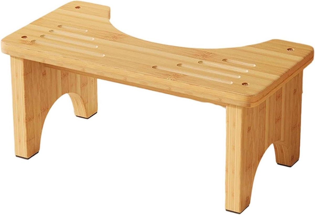 Toiletkrukje - Poepkrukje Krukje - Natuurlijk Poepen - Ergonomische Squat Ondersteuning - 40x20x17 cm - Multicolor