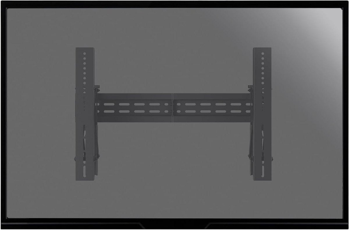 TV Muurbeugel - Televisie Ophanging - Beeld Presentatie - Push Pull Systeem - 37-70 inch - Zwart