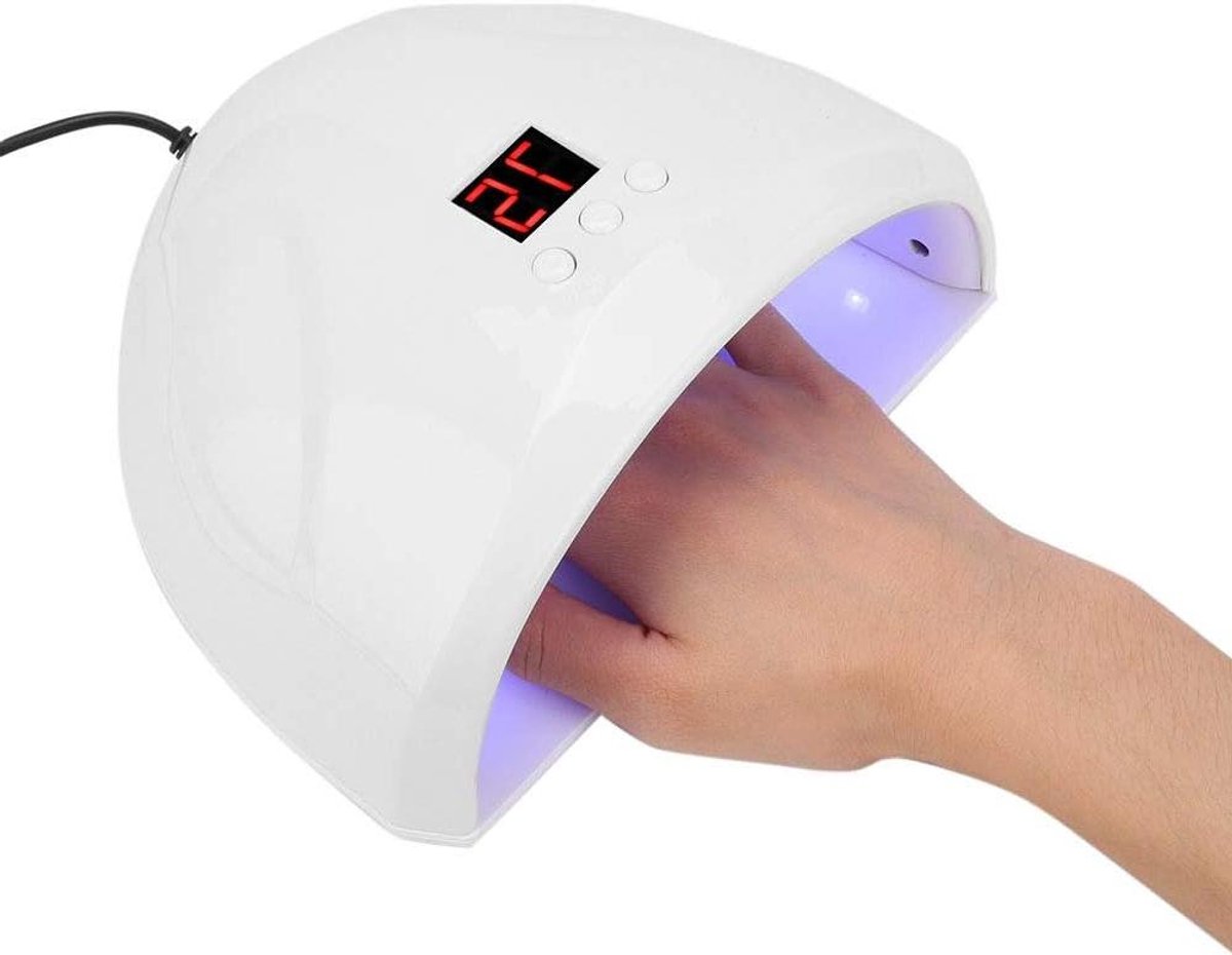 UV LED Nageldroger - Nagellamp Gel - Manicure Thuis - Infrarood Sensor - 36 Watt - Wit
