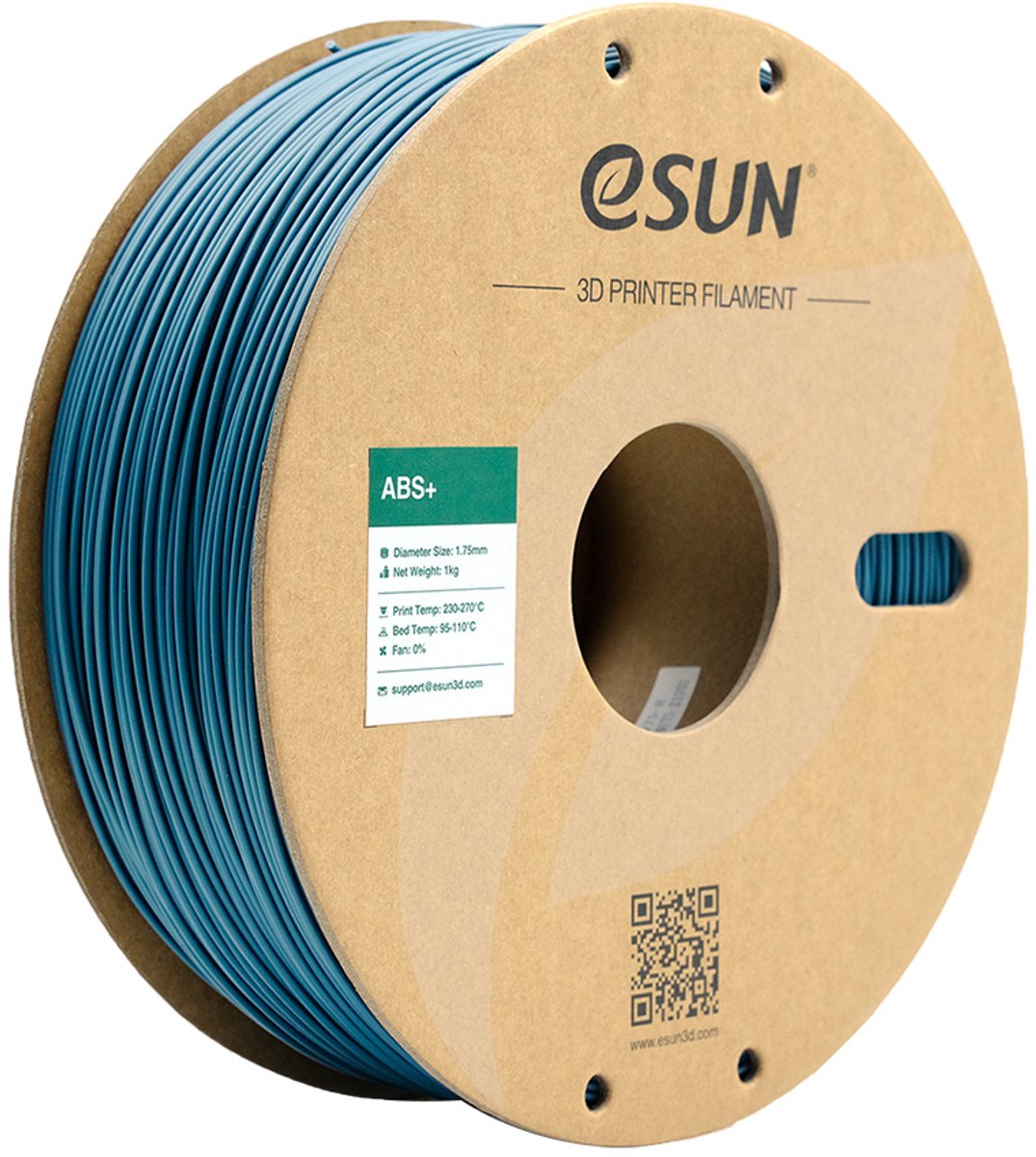eSun ABS+ Grey/grijs - 1.75mm - 3D printer filament - 1kg