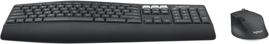 Logitech MK850 Performance clavier Souris incluse RF sans fil + Bluetooth QWERTY Anglais américain Noir