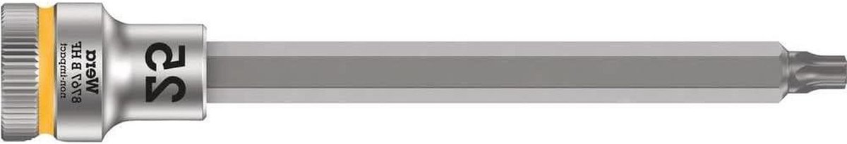 Dopbit - Bitmoer - Schroeven Bevestigen - Houderfunctie Schroeven - TX 25 x 107mm - Mat Verchroomd