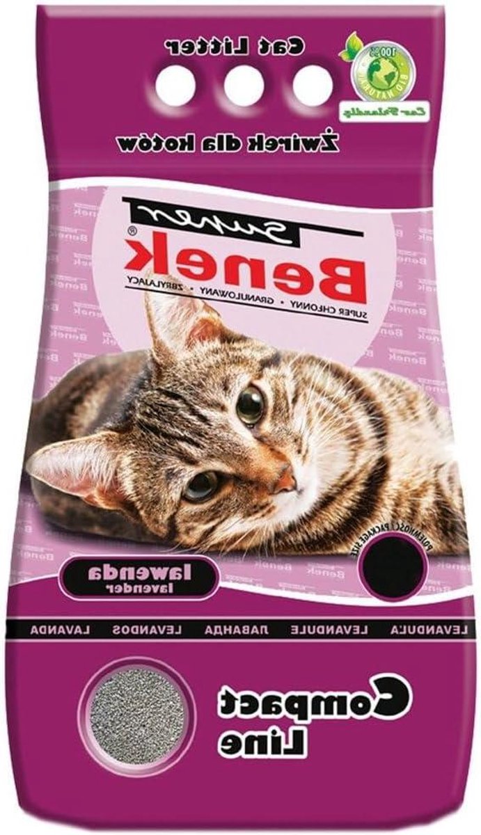 Kattenbakvulling Bentoniet - Klei Klontvormend - Geurcontrole Kat - 320% Absorptie - 10 Liter - Natuurlijk