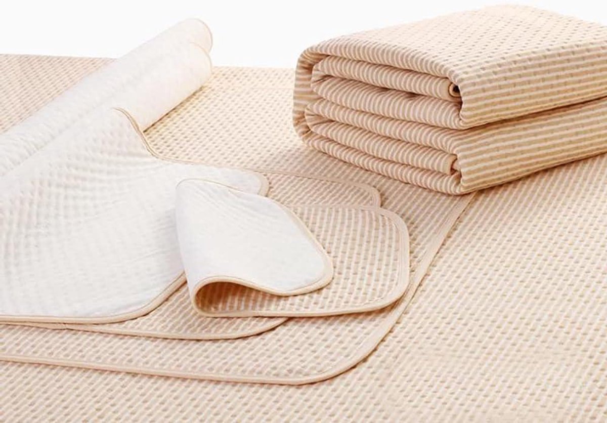 Baby Verschoningsmat - Aankleedkussenhoes Luier - Babyverzorging Thuis - 4 Lagen Waterdicht - 50 x 70 cm - Bruin