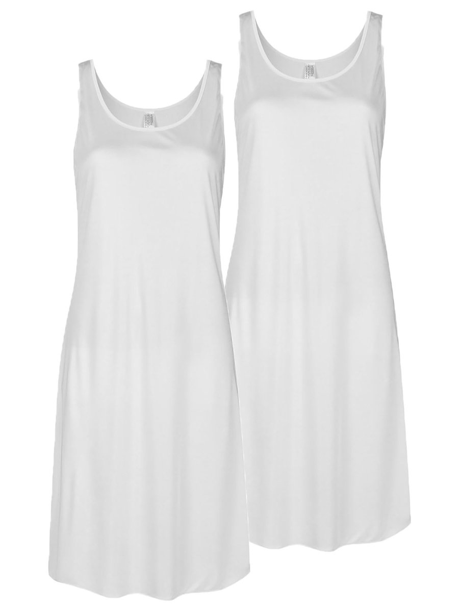 2-pack onderjurk lengte 90 cm Elegance