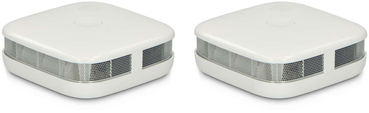 Alecto SA50 2X - Rookmelder met compact design - met 10 jaar batterij en garantie