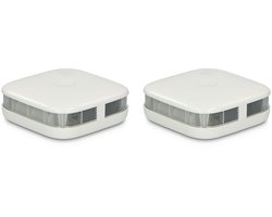 Alecto SA50 2X - Rookmelder met compact design - met 10 jaar batterij en garantie