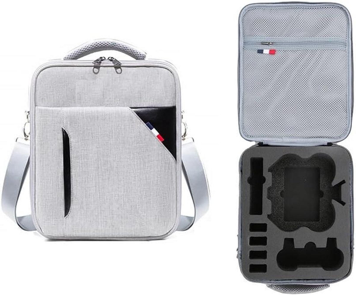 Drone Schoudertas - Draagbare Opbergtas - Hobby Opslag - Perfecte Pasvorm - 36x26x11 cm - Grijs