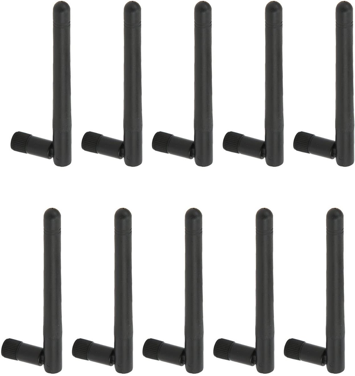 Store_9 - SMA Male WiFi Antenne - Hoge Gain Antenne - 10 Stuks - Geschikt voor PC en Router - Verbeterde verbinding - Ideaal voor netwerken - Zwart