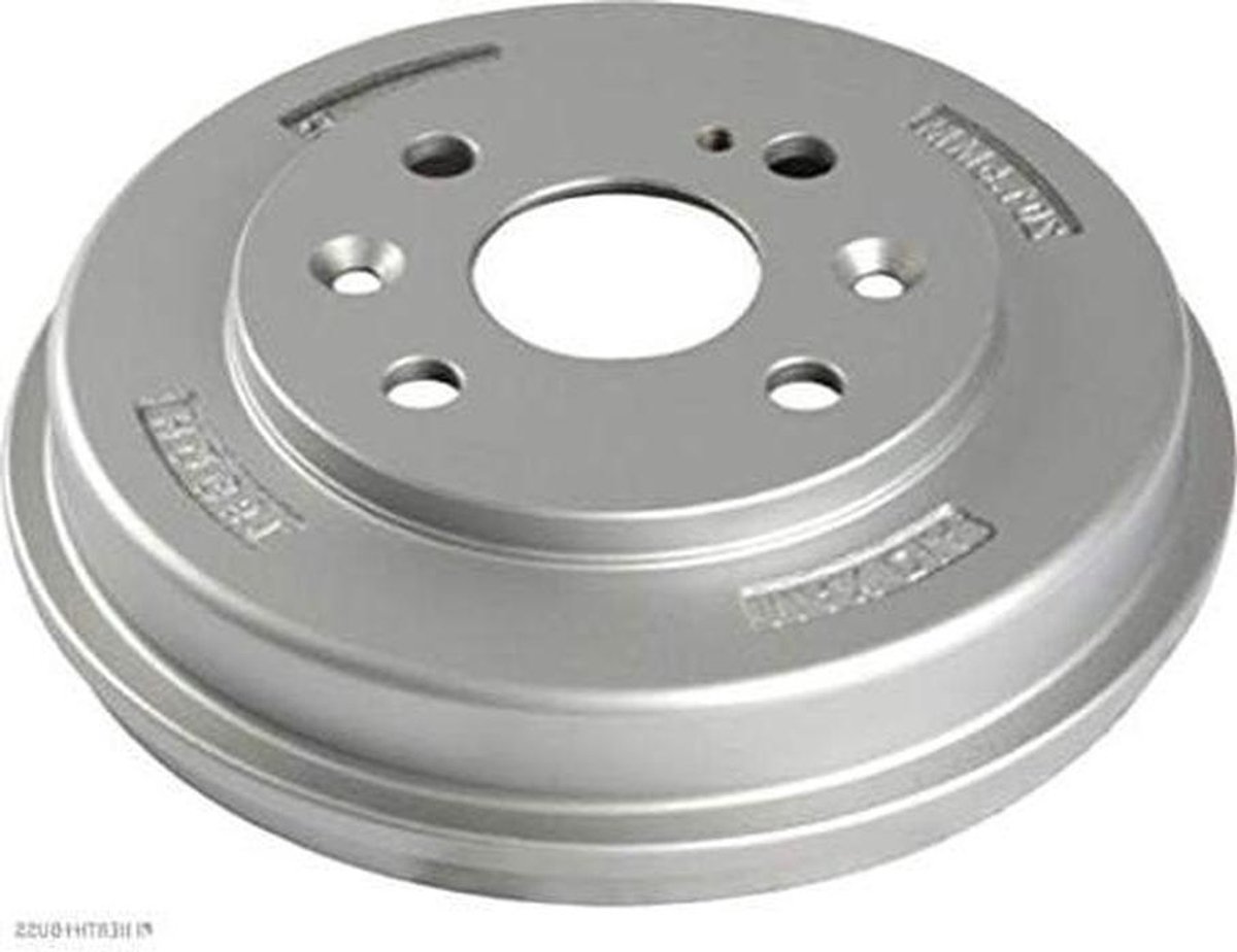 Remtrommels - Remdelen Achter - Auto Onderhoud - 4 Gaten - 57.5 mm Hoogte - Metaal