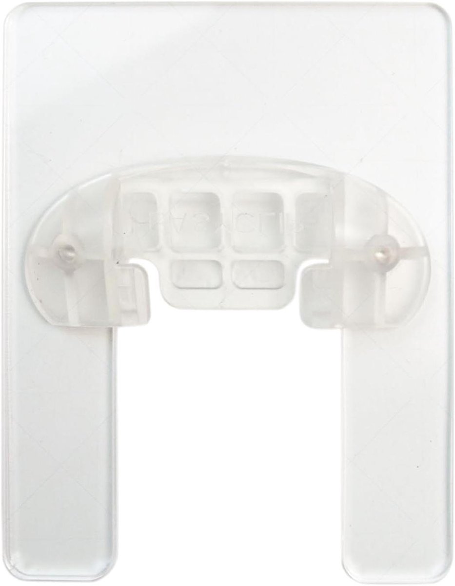 Schaarhandleiding Tapijt - Tapijt Snijgereedschap - Nauwkeurig Snijden - Transparant Acryl - 13 x 10 cm - Transparant
