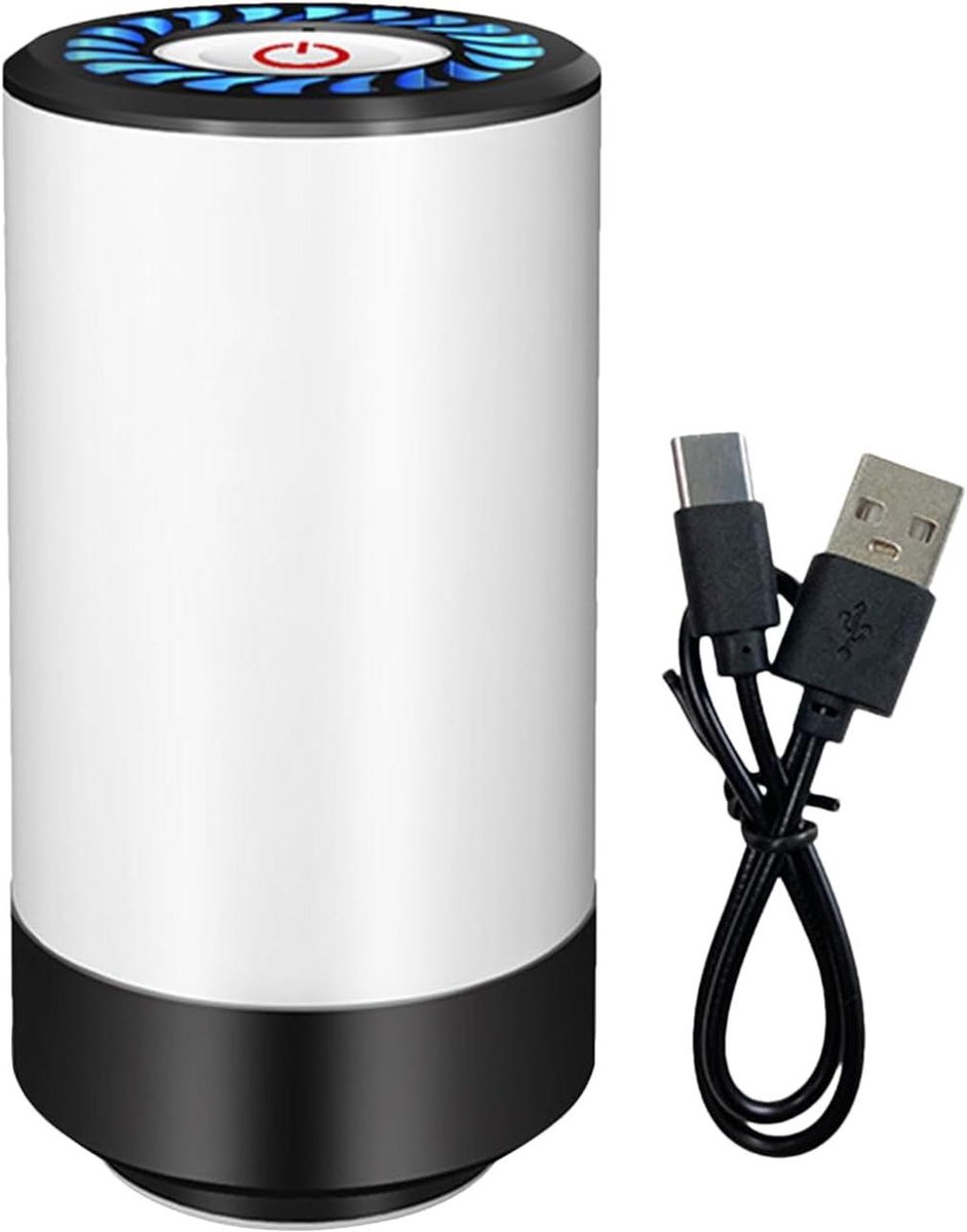 Vacuümzakpomp - USB pomp - Ruimte besparen - Compact en draagbaar - 118 cm hoog - Zwart