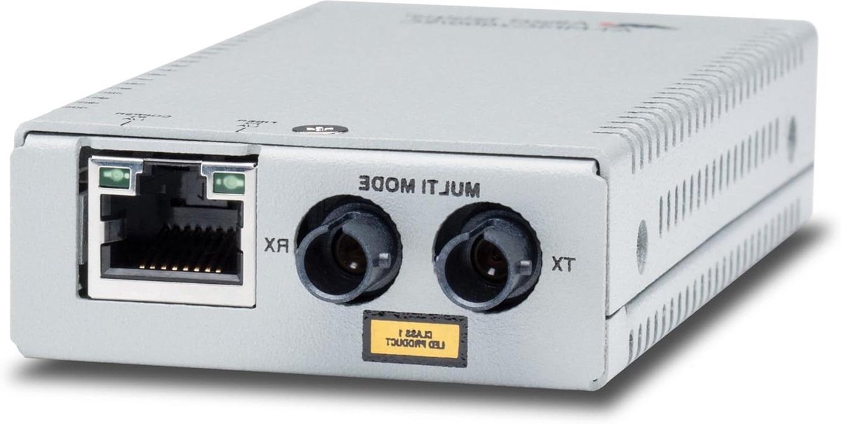 Media Converter - Netwerk Adapter - Netwerk Uitbreiding - Gigabit Ethernet - 550m - Zwart